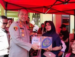 Polrestabes Makassar Gelar Kegiatan Sosial Jelang HUT Bhayangkara ke-78