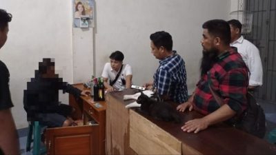 Puluhan Botol Miras Berbagai Merk Disita Satgas Gakkum Polresta Mamuju