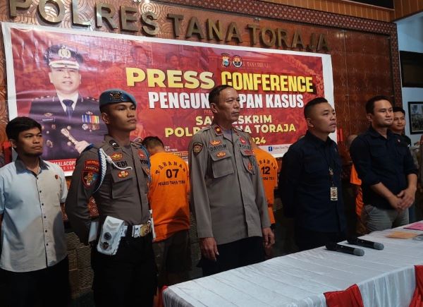 Polres Tator Berhasil Amankan Pelaku Curanmor