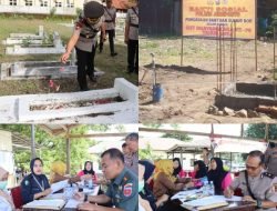 HUT Bhayangkara ke-78, Polres Jeneponto Gelar Aksi Sosial dan Tabur Bunga