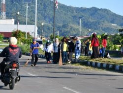 Peragi Sampah, Pemprov Sulbar Kolaborasi Gelar Aksi Bersih-Bersih