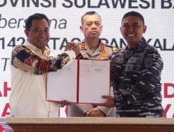 Jalin Sinergi, Lanal Mamuju Siap Dukung Program yang Bermanfaat untuk Masyarakat