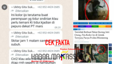 Waspada Hoaks ‘Kolor Ijo’ Hantui Warga di Luwu Timur Sulsel