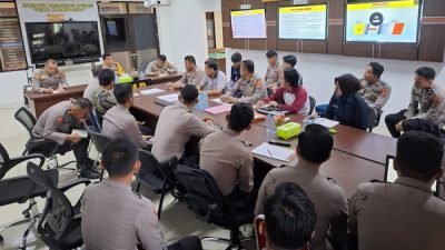 Anev Operasi Pekat, Karo Ops Polda Sulbar : Kita Sapu Bersih Target Operasi