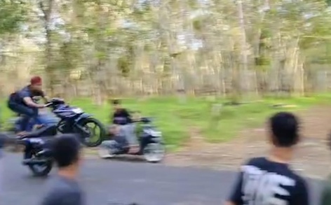 Aksi Freestyle Geng Motor di Bulukumba Resahkan Warga