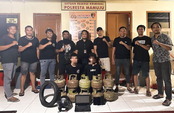 Tim Resmob Tangkap Spesialis Pelaku Pencurian Elektronik dan Tabung Gas