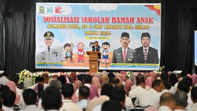 Kadisdik Sinjai Mulai Sosialisasi Sekolah Ramah Anak