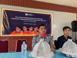 WBP Lapas Takalar Siap Produksi Tas dan Sendal Anyam