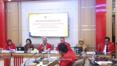 Prodi S3 Ilmu Hukum Unhas  Raih Akreditasi Unggul BAN-PT