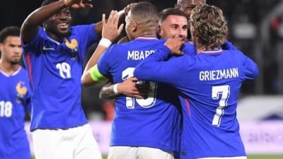 Prancis vs Luksemburg, Kylian Mbappe Bawa Les Bleus Menang Telak 3-0