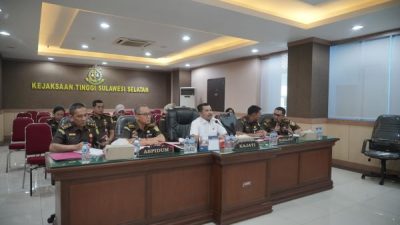 Launching Pilot Project Keadilan Restoratif, Kejati Sulsel Setujui 3 Perkara
