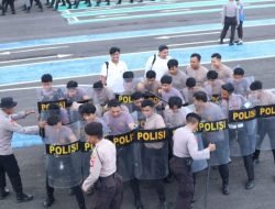 Siap Amankan Pilkada, Polres Bulukumba Gelar Latihan Dalmas