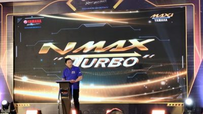Launching Yamaha NMAX Turbo di Makassar, Catat Indend 500 Unit