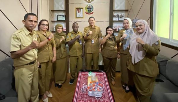 Terima Kunjungan dari Papua Selatan, Diskominfo-SP Sulsel Paparkan Program Kerja