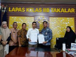 Bangun Budaya Literasi, Lapas Takalar Gandeng Dinas Perpustakaan dan Kearsipan