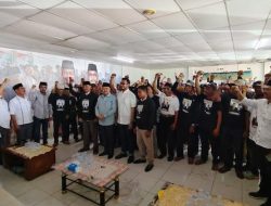 Kukuhkan Tim Relawan, MSP-NAQ Janjikan Kesejahteraan dan Bebas Korupsi