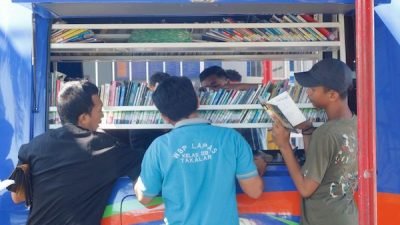 Penuhi Kebutuhan Literasi WBP, Lapas Takalar Rutin Datangkan Perpusling