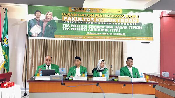 Ujian Masuk FK UMI Digelar, Rektor : Jangan Percaya Oknum yang Menjanjikan Kelulusan