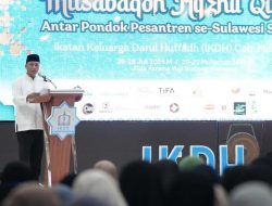 Buka MHQ Antar Ponpes se-Sulsel, Plh Sekprov Motivasi Para Santri untuk Berprestasi