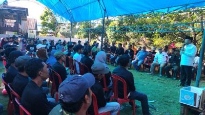 Ratusan Relawan Rumbia Resmi Dibentuk, MSP Bahas 2 Program Jelang Pilkada Jeneponto