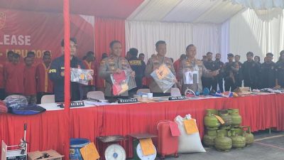 Operasi Pekat Lipu 2024, 847 Pelaku Kejahatan Ditangkap