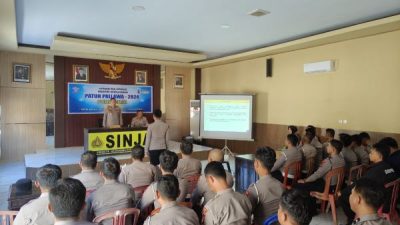 Jelang Operasi Patuh 2024, Polres Sinjai Gelar Latihan Pra Operasi