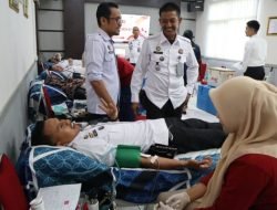 Peringati Hari Pengayoman Ke-79, Lapas Bulukumba Gelar Donor Darah