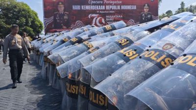 Jelang Pilkada, Polda Sulbar Masifkan Latihan Dalmas