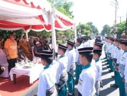 Wabup Gowa Lepas 86 Sekolah Peserta Gerak Jalan Pelajar