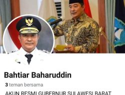 Akun Palsu Mengatasnamakan Pj Gubernur Sulbar Kembali Beredar