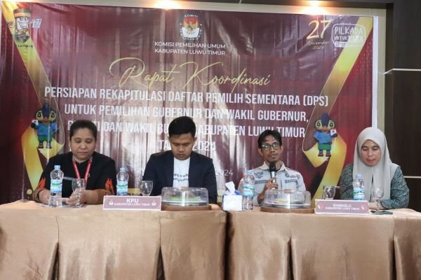 Ketua Bawaslu Lutim Ajak KPU Bersinergi Wujudkan Daftar Pemilih Berkualitas