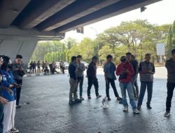 Massa Demonstrasi Kawal Putusan MK di Makassar Mulai Padati Titik Aksi