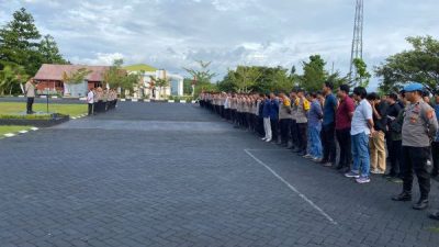 Tahap Pendaftaran Pilkada 2024, Ratusan Personel Diterjunkan