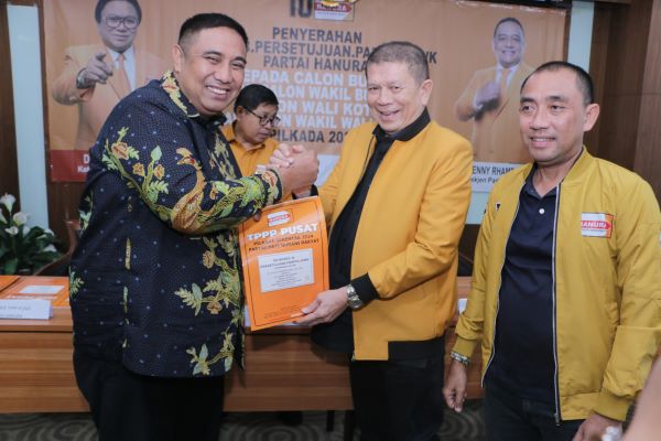 Partai Hanura Tambah Kekuatan Dukungan Chaidir-Suhartina