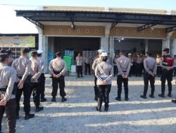 Amankan Pendaftaran 3 Calon Bupati, Ratusan Personil Polres Jeneponto Disiagakan