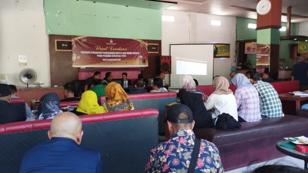 Gelar Rakor, KPU Jeneponto Sampaikan Sejumlah Point Persyaratan Pencalonan Cakada 2024