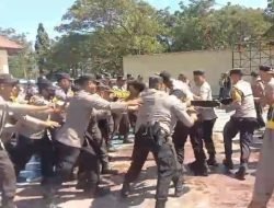 Antisipasi Keributan di Pilkada, Polres Jeneponto Gelar Sispamkota
