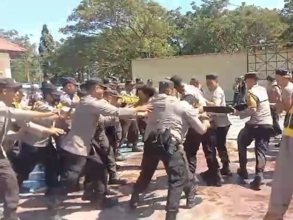 Antisipasi Keributan di Pilkada, Polres Jeneponto Gelar Sispamkota