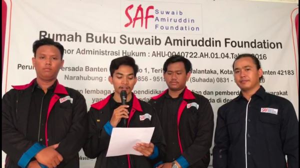 Wujudkan Suasana Damai, Suwaib Amiruddin Foundation Deklarasi Gerakan Sadar Pilkada 2024
