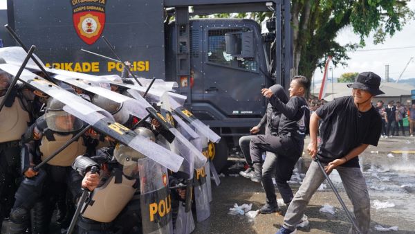 Jelang Pilkada 2024, Polda Sulbar Gelar Simulasi Pengamanan