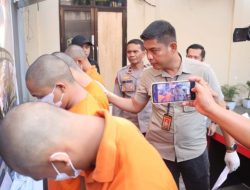 Ancam Warga dengan Busur, 4 Pelaku Ditangkap