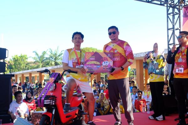 Bupati Adnan Apresiasi KPU Gowa Fun Run PARAGA 2024