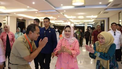 Danny Pomanto Dampingi Iriana Jokowi yang Bertandang ke Makssar
