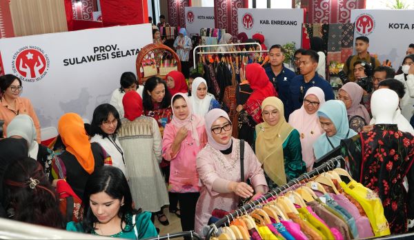 Kunker Iriana dan OASE KIM di Sulsel Diharapkan Mampu Naikkan Geliat Ekonomi