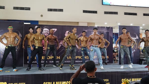 FITlife Roadshow FOC, Apresiasi para Atlet Binaraga dan Fitness Antusias di Makassar