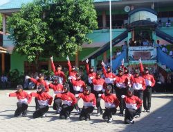 Jelang HUT RI ke-79, SMA 8 Bulukumba Gelar Lomba Baris Berbaris