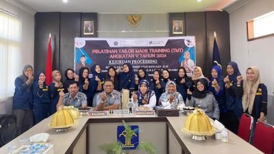 Warga Binaan dan Dharmawanita Lapas Bulukumba Ikuti Pelatihan Bersertifikasi