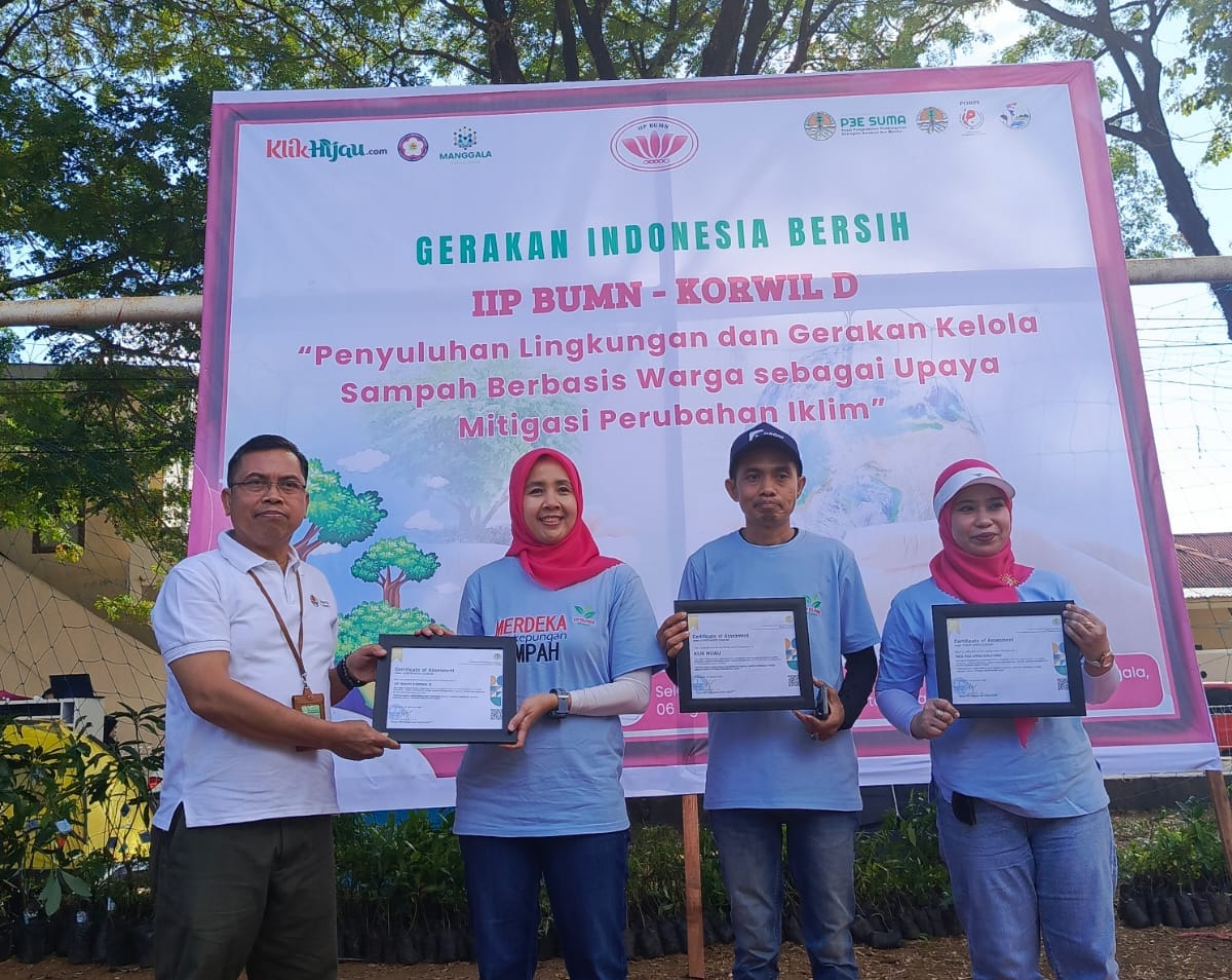 P3E SUMA KLHK Hadiri Penyuluhan Lingkungan Kolaborasi IIP BUMN-Klikhijau