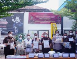 Kejari Makassar Musnahkan Barang Bukti Narkotika, Nilainya Capai Miliaran