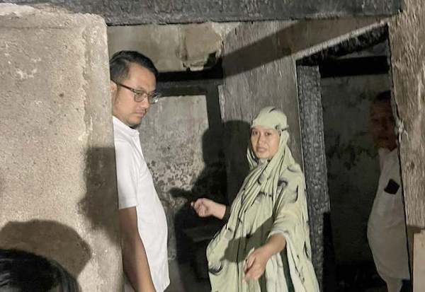 Andi Seto Bantu Perlengkapan Sekolah Korban Kebakaran Maccini Gusung